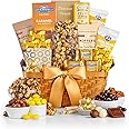 GiftTree As Good As Gold Gourmet Gift Basket - Featuring Decadent Truffles, Chocolate Delights, Lemon Wafers & More Exquisite Delicacies