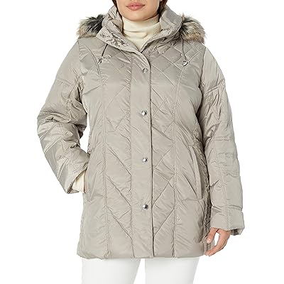 Diamond Quilted Jacket Womens London Fog Coats Spring Jackets