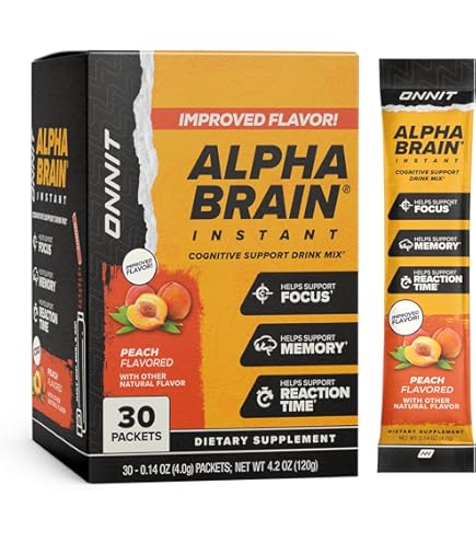 Amazon.com: ONNIT Alpha Brain Instant Cognitive Support Drink Mix