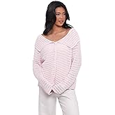 Petal & Pup Women's Lyra Large Collar Cardigan