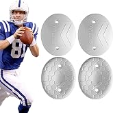 WYLUNBI 4 Pcs Football Knee Pads for Youth, 4.7'' x 4'', Suitable For Varsity Training, Protect Elbows and Knees