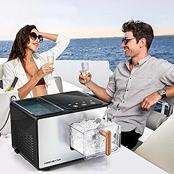 Nugget Ice Maker Countertop, 40lbs/24H, Pebble Ice