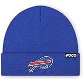 FOCO NFL Mens NFL Team Logo Basic Beanie Hat