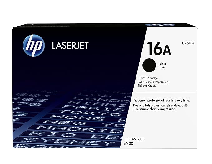 HP 16A Laserjet Toner Cartridge, Black: Amazon.in: Computers & Accessories