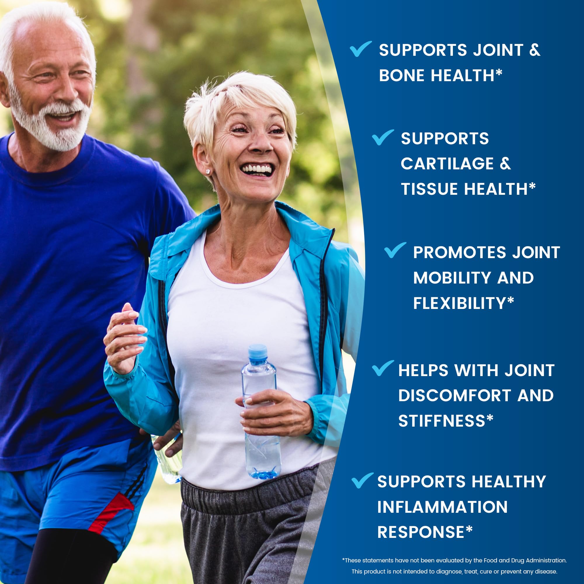 Vitamin World Triple Strength Joint Mover, Glucosamine Chondroitin with MSM Joint Support Supplement, Collagen & Boswellia Serrata Extract, Support Joint Strength, Comfort & Flexibility, 270 Caplets