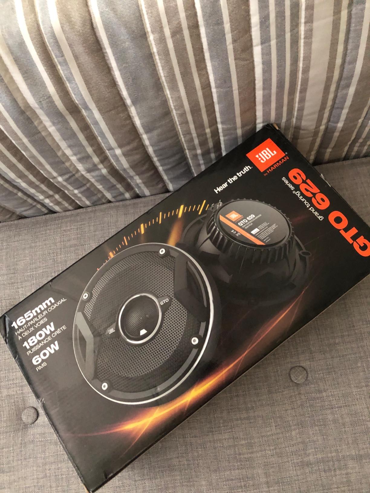 18/mo Finance JBL GTO629 Premium 6.5Inch CoAxial Speaker Set of