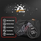 Zettum Bike Cover for 2 Bikes 600D PU Waterproof Outdoor Storage view 3