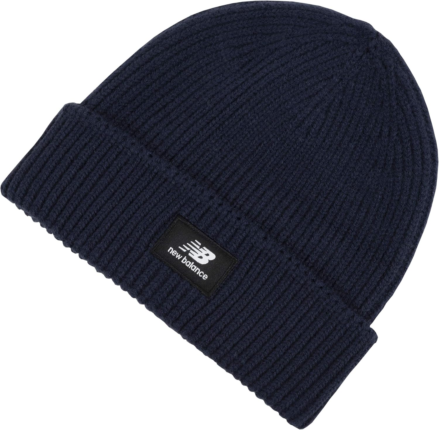 New Balance Men's and Women's Core Cuff Beanie, Team Navy, One Size