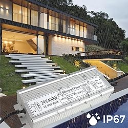 LED Driver 400W 24V Power Supply, IP67 Waterproof