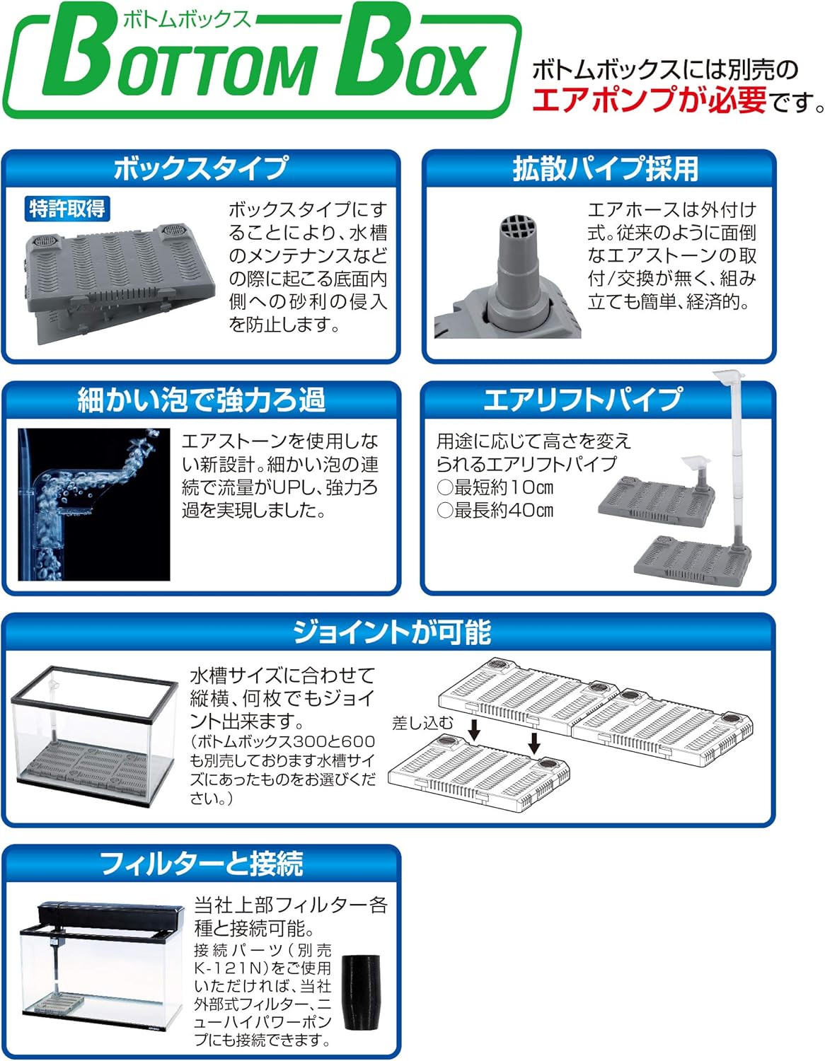 Amazon 寿工芸 ボトムボックス 450 寿工芸 フィルター 通販