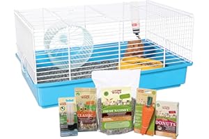 Living World Hamster Habitat Starter Kit, Small Animal Cage