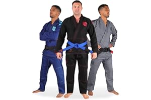 Sanabul Essential BJJ Gi for Men Brazilian Jiu Jitsu Gi Lightweight Preshrunk Fabric for Jiu-Jitsu Training & Competition