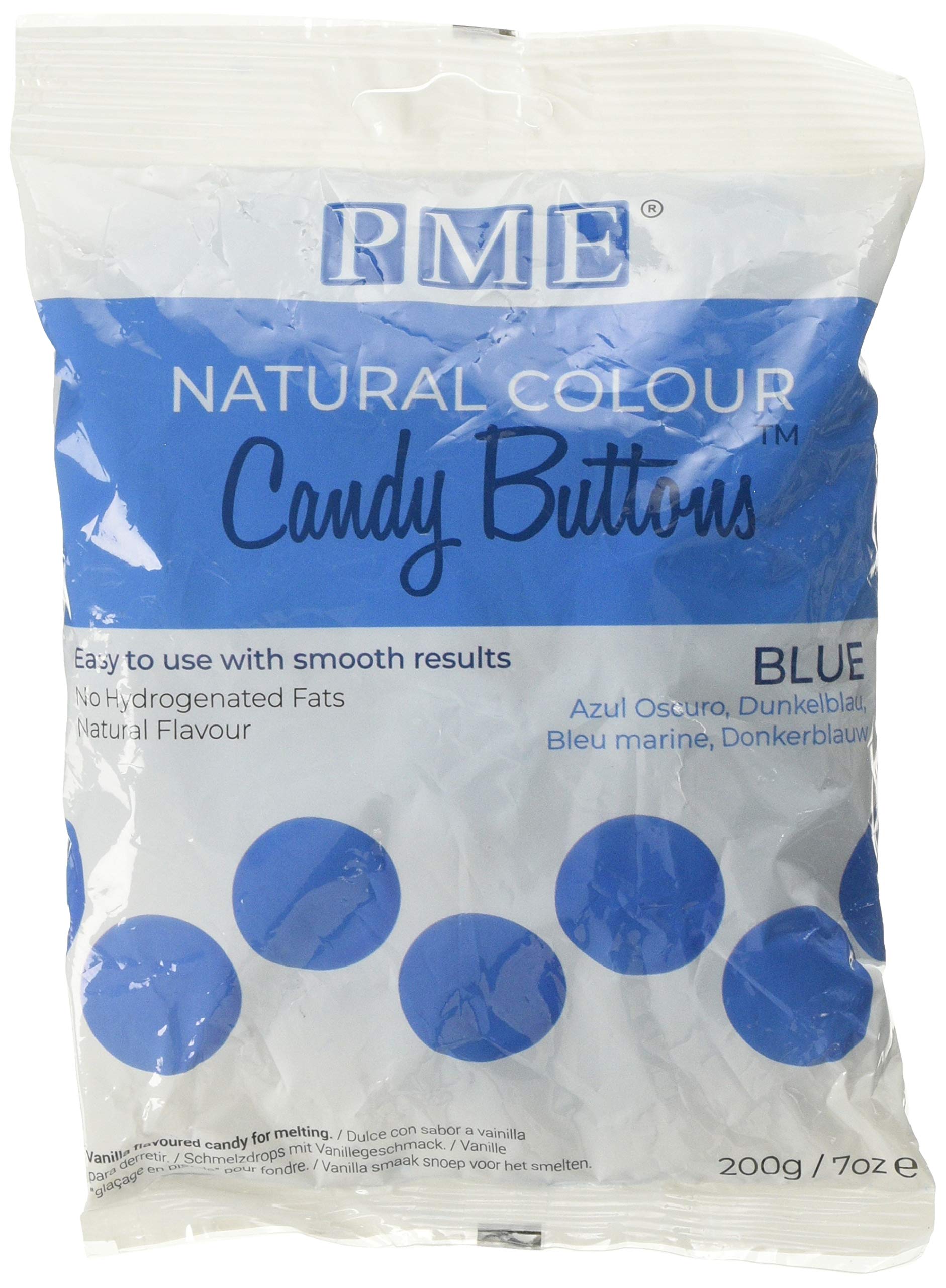 PME Natural Blue Candy Buttons (200g/ 7oz)