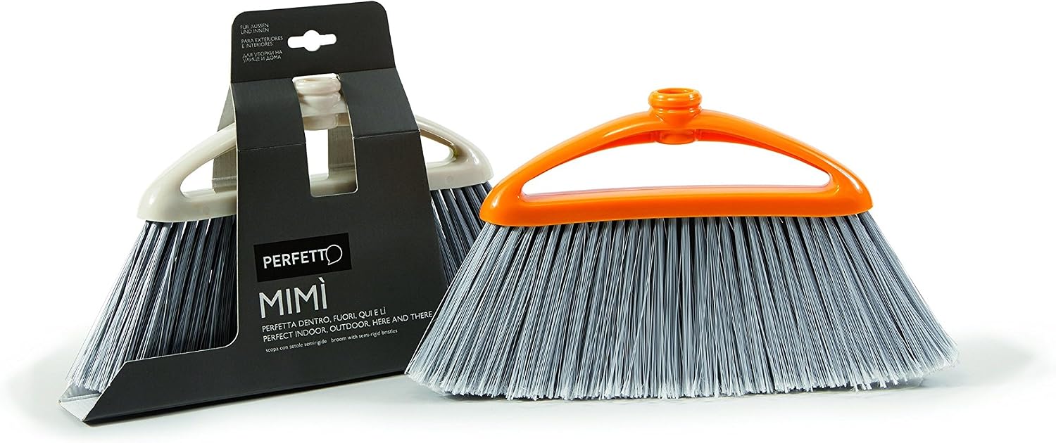 Perfetto Mimi Broom For Interior/Exteriors, Zucca/Ghiaccio - Image 4