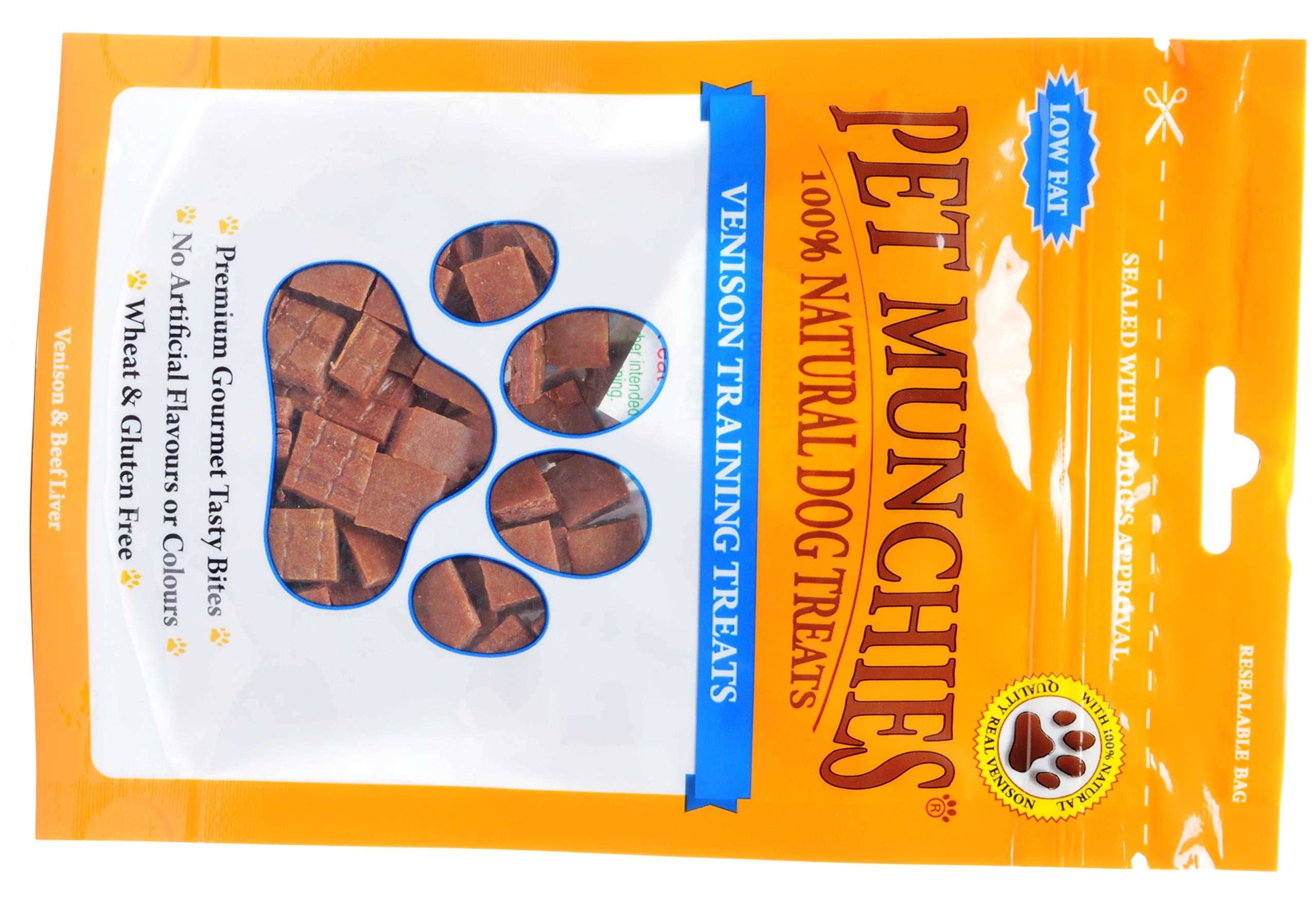 Pet Munchies Dog Treats (Venison Training Treats 3 x 50g)