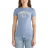 Aeropostale Women's Aero Short Sleeve Graphic Tee- Collegiate