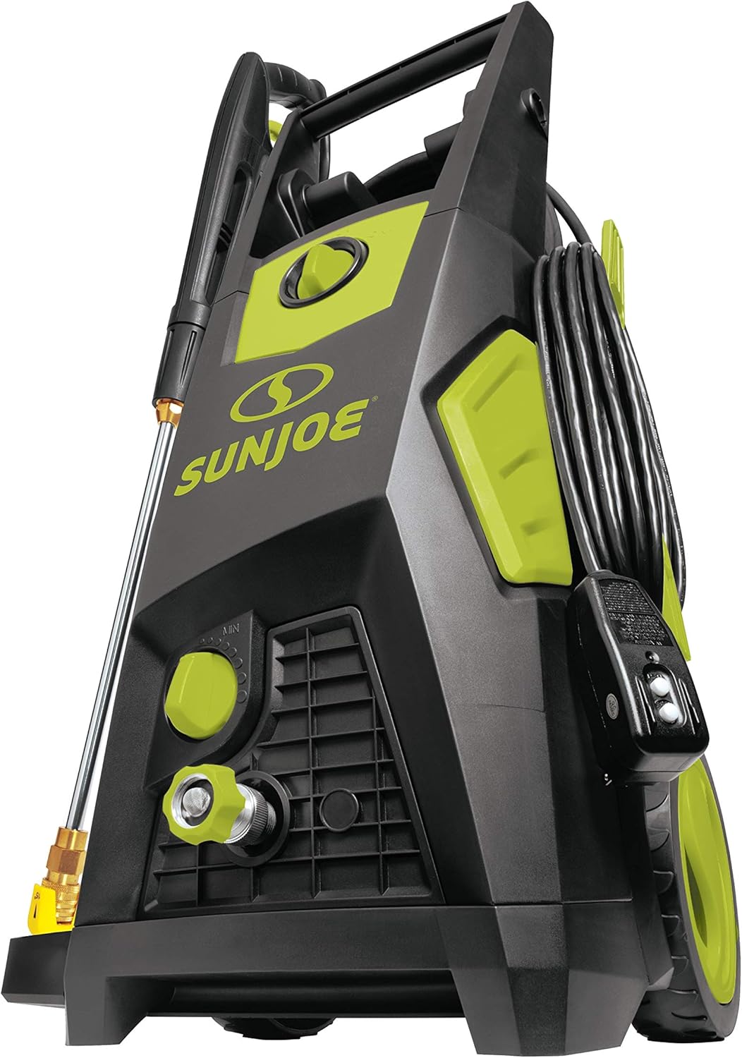 Sun Joe SPX3500 2300 Max Psi 1.48 Gpm Brushless Induction Electric Pressure Washer, w/Brass Hose Connector : Garden & Outdoor