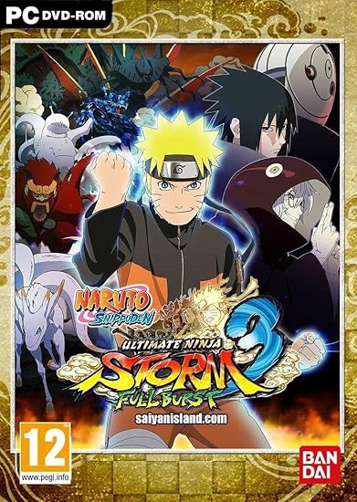 Naruto Shippuden Ultimate Ninja Storm 3 Full Burst Pc Dvd Amazon Co Uk Pc Video Games