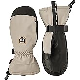 Hestra Unisex CZone Mountain Mitt, Waterproof, Windproof Leather Alpine Ski Mittens for Men & Women