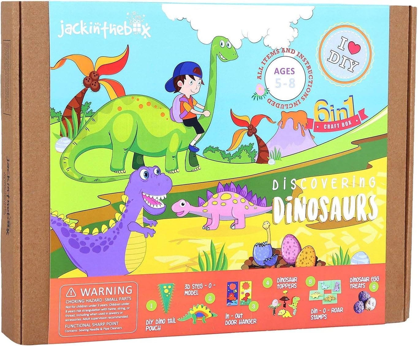 dinosaur jack in the box toy
