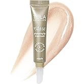 TULA Skin Care Glaze Plumping Lip Treatment - Hydrating & Glossy Lip Balm with Hyaluronic Acid & Peptides, 0.28 oz.