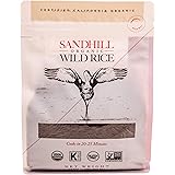 Sandhill Organic Wild Rice - 1 lb package Non-GMO, Gluten Free, Kosher Certified, Certified California Organic, Good Source o