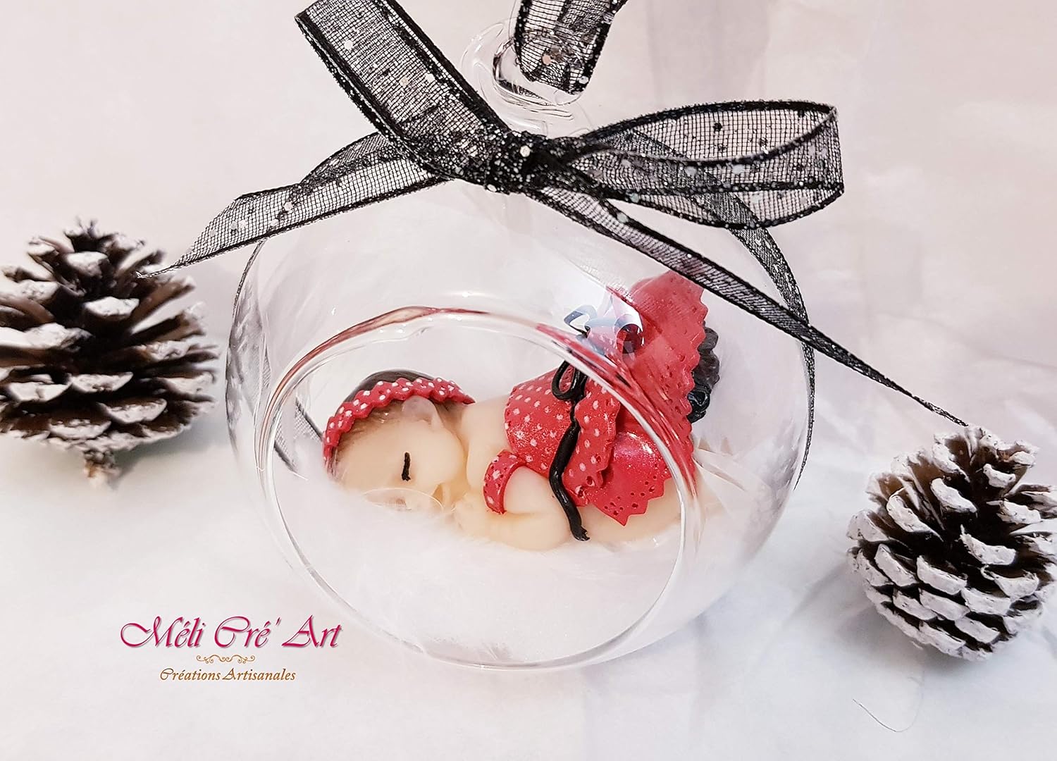 Enfant Decoration Boule De Noel Sapin De Noel Bebe Fille Decoration Saisonniere Produits Handmade Inzaboton Com