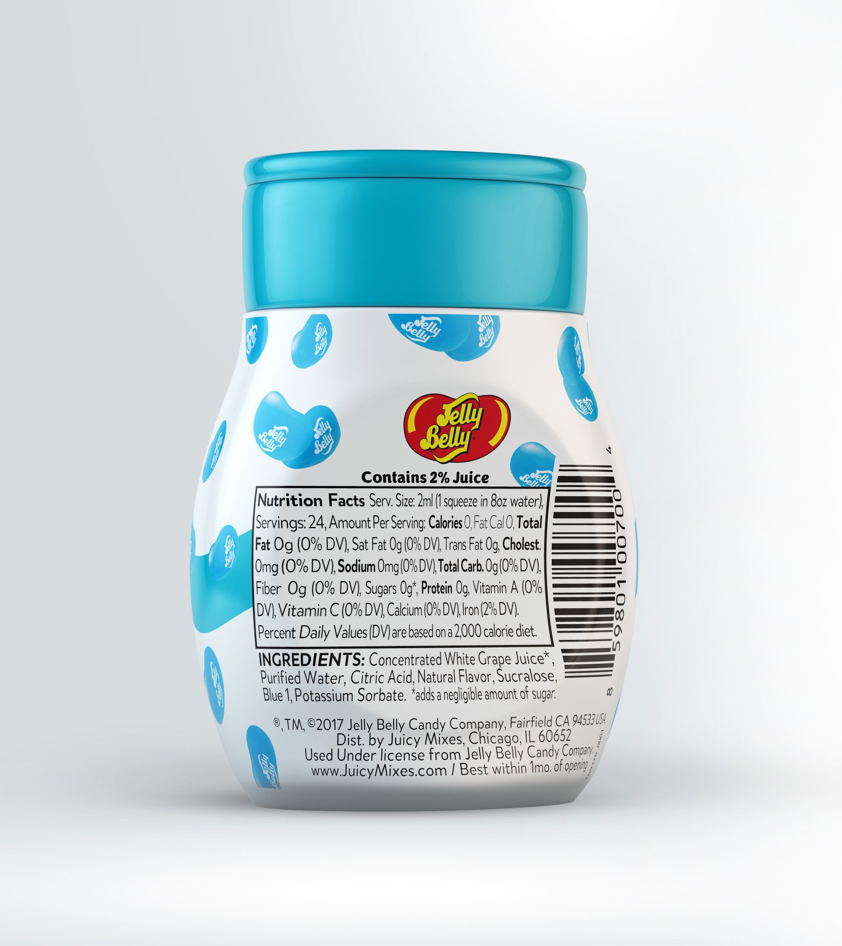 Jelly Belly Drink Mix Variety Pack, Naturally Flavored Water Enhancer