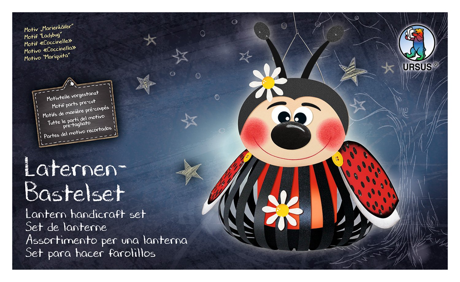Ursus 18720006 Lantern Craft Kit Ladybird