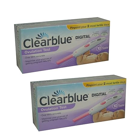 Procter & Gamble Clearblue DIGITAL Eisprung Test-Kit – 10 – Pack