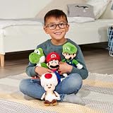 Simba Toys Official Mario Toad Plush 20 cm Super Soft Officially Licensed view 2
