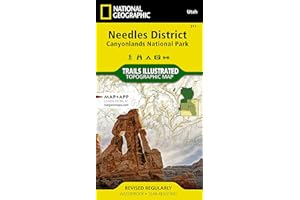 Needles District: Canyonlands National Park Map (National Geographic Trails Illustrated Map, 311)