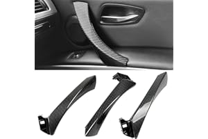 Jaronx Compatible with BMW 3 Series Door Handle E90/E91/E92/E93 2004-2011, 6PCS Left/Right Interior Door Pull Handle Replacem