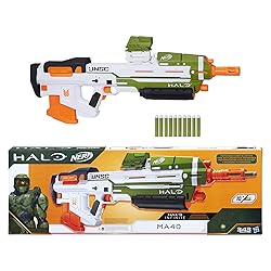NERF Halo MA40 Motorized Dart Blaster - Includes