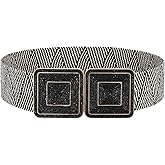 JASGOOD Straw Woven Elastic Belts for Women,Rattan Wide Stretchy belt for Dress and Boho Wear Ladies Raffia Braided Belt