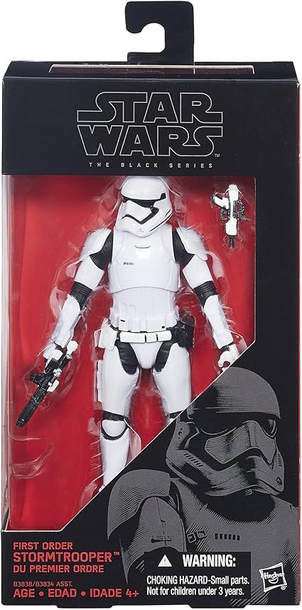 black first order stormtrooper