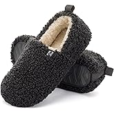 RockDove Women's Faux Shearling Closed Back Slipper with Memory Foam