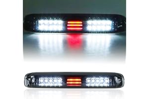 Tresound (Smoke) LED Third 3rd Brake Light for 1999-2007 Chevy Silverado GMC Sierra 1500 2500 3500 HD Classic, Rear Cargo Lamp High Mount Stop light