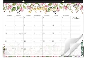 FETEULO 2024 Desk Calendar - Desk Calendar 2024, Jan 2024 - Dec 2024, 17" x 12" Large Desk Calendar, 12 Monthly Calendar 2024 with Corner Protectors, Large Ruled Blocks, Thick Paper, To-do List, Notes, Best