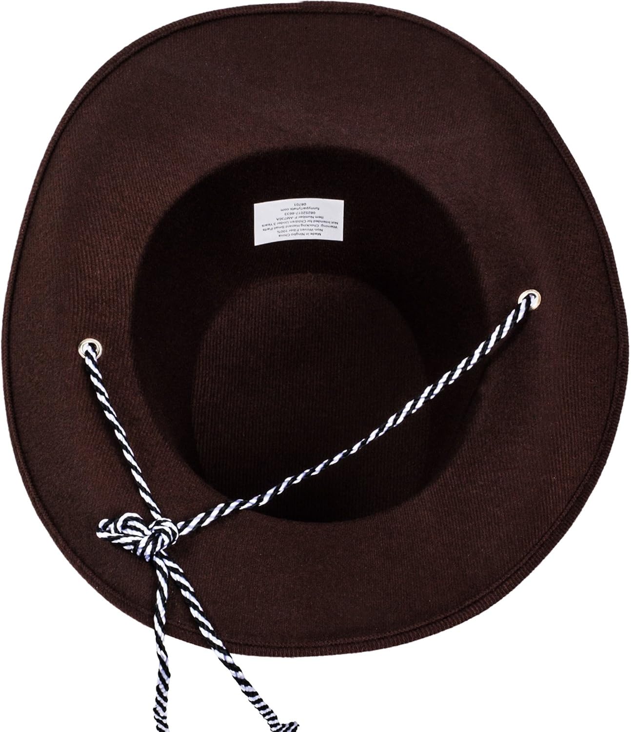 Funny Party Hats Baby Cowboy Hat - Cowboy Hat Toddler – Studded Cowboy Hat - Brown Felt Cowboy Hat - Cowboy Accessories: Clothing
