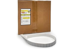 A2Z Tire Supplies 0.25 Oz Gray Adhesive Wheel Weights（715pcs,11 LBS）,1/4 Oz Stick on Wheel Weights for Cars, Trucks, SUVs, Motorcycles, Low Profile White Tape