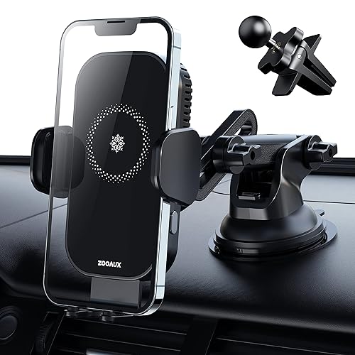 Wireless Car Charger,ZOOAUX Semiconductor Cooling 15W Fast