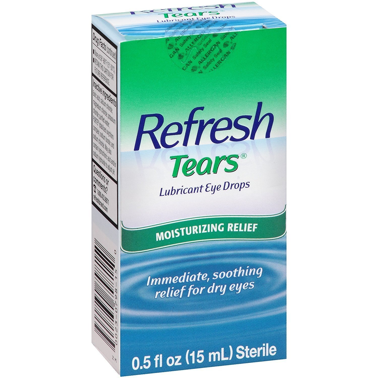 Allergan Refresh Tears Size .5z Allergan Refresh Tears Eye Drops For