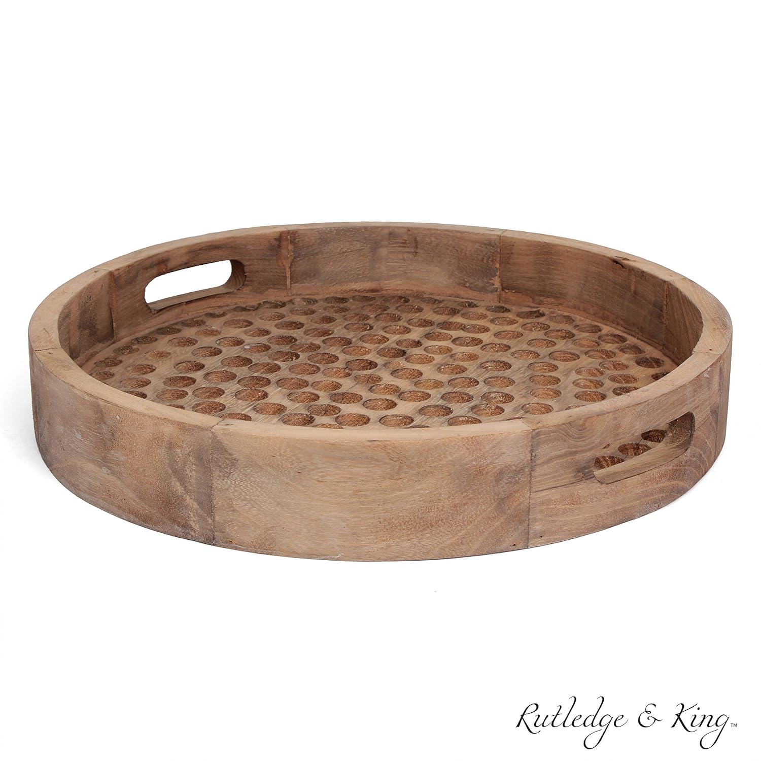 Best round large ottoman tray
