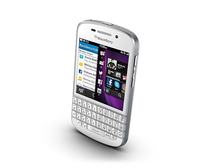Blackberry Q10 Pure White Amazon In Electronics