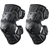 DUHAN Motorcycle Knee Pads Adjustable Motorcycle Knee Shin Guards Protector Gear for Motorcycle/Motocross/MTB/Racing/Skating