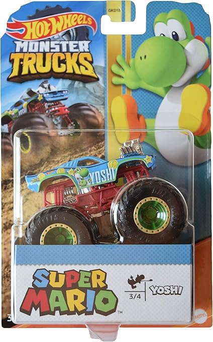 Hot Wheels Monster Trucks Super Mario 