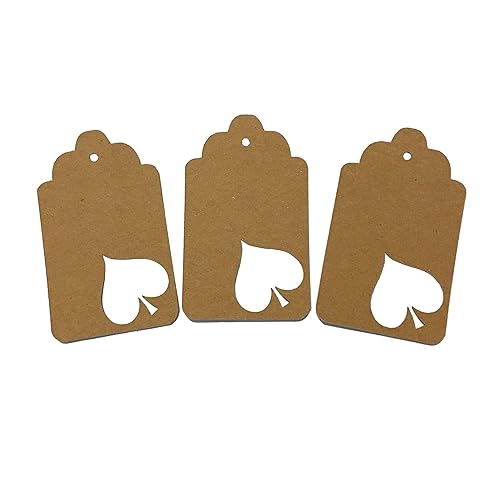 Amazon Com Spade Gift Tags Poker Decorations Casino Decorations