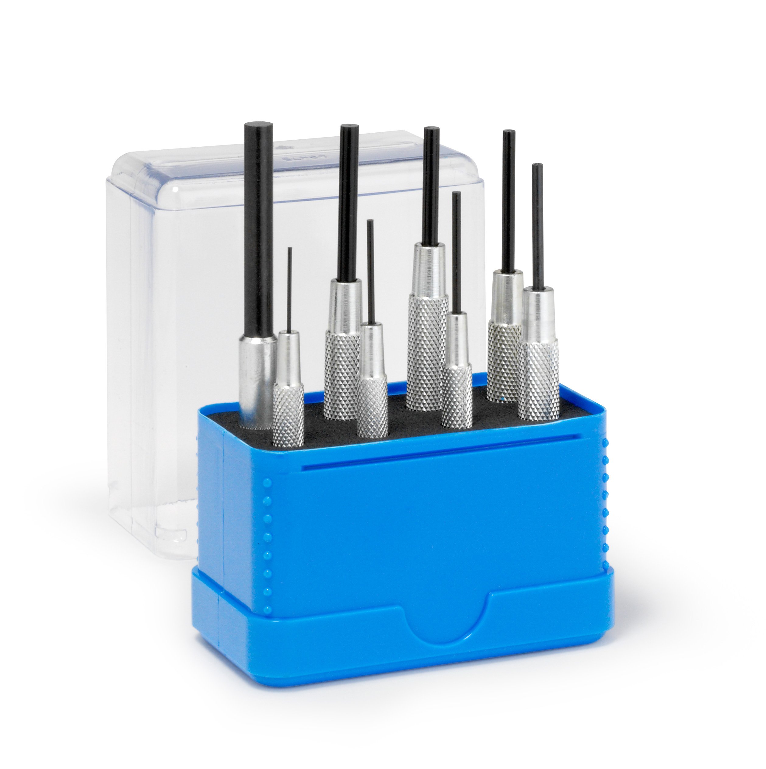 Rennsteig 457 102 5 Parallel Pin Punch-Set, Blue, Set of 8 Piece