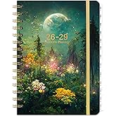 2026-2029 Monthly Planner - 3 Year Monthly Planner 2026-2029, Jul. 2026 - Jun. 2029, 6.3" X 8.4", 3 Year Calendar with 36 Months Tabs + Back Pocket - Dreaming Moon